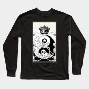 The Death Tarot Card Reader Long Sleeve T-Shirt